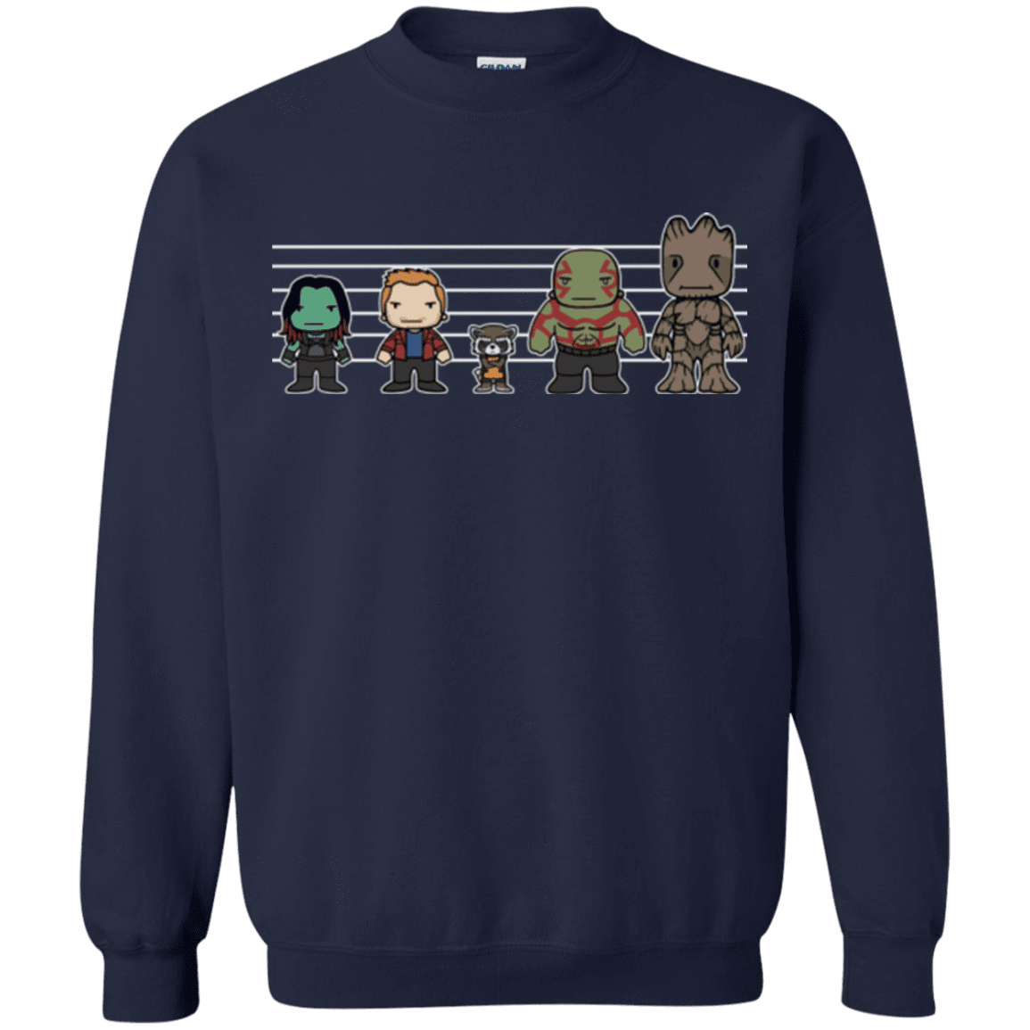 Sweatshirts Navy / Small Galactics Crewneck Sweatshirt
