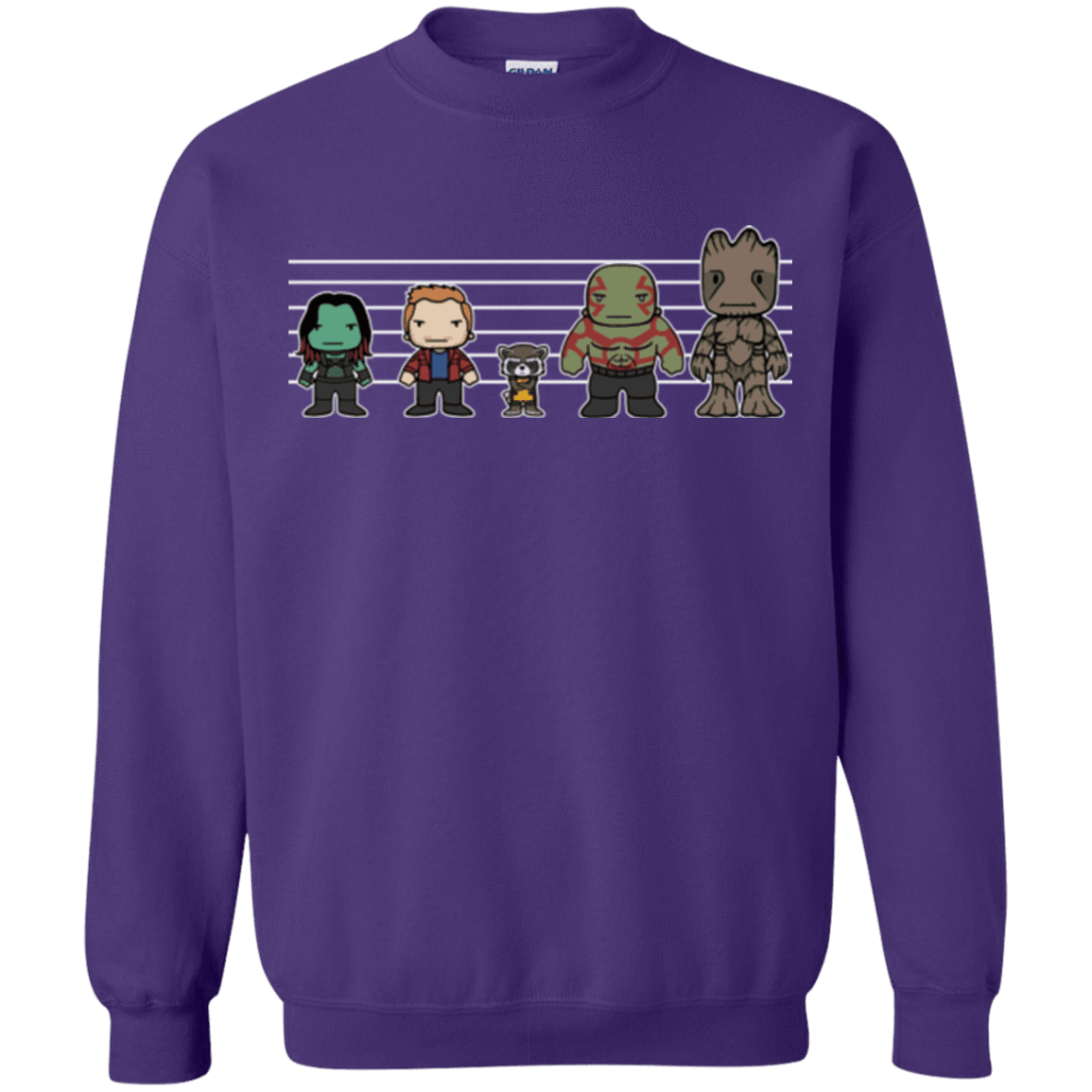 Sweatshirts Purple / Small Galactics Crewneck Sweatshirt