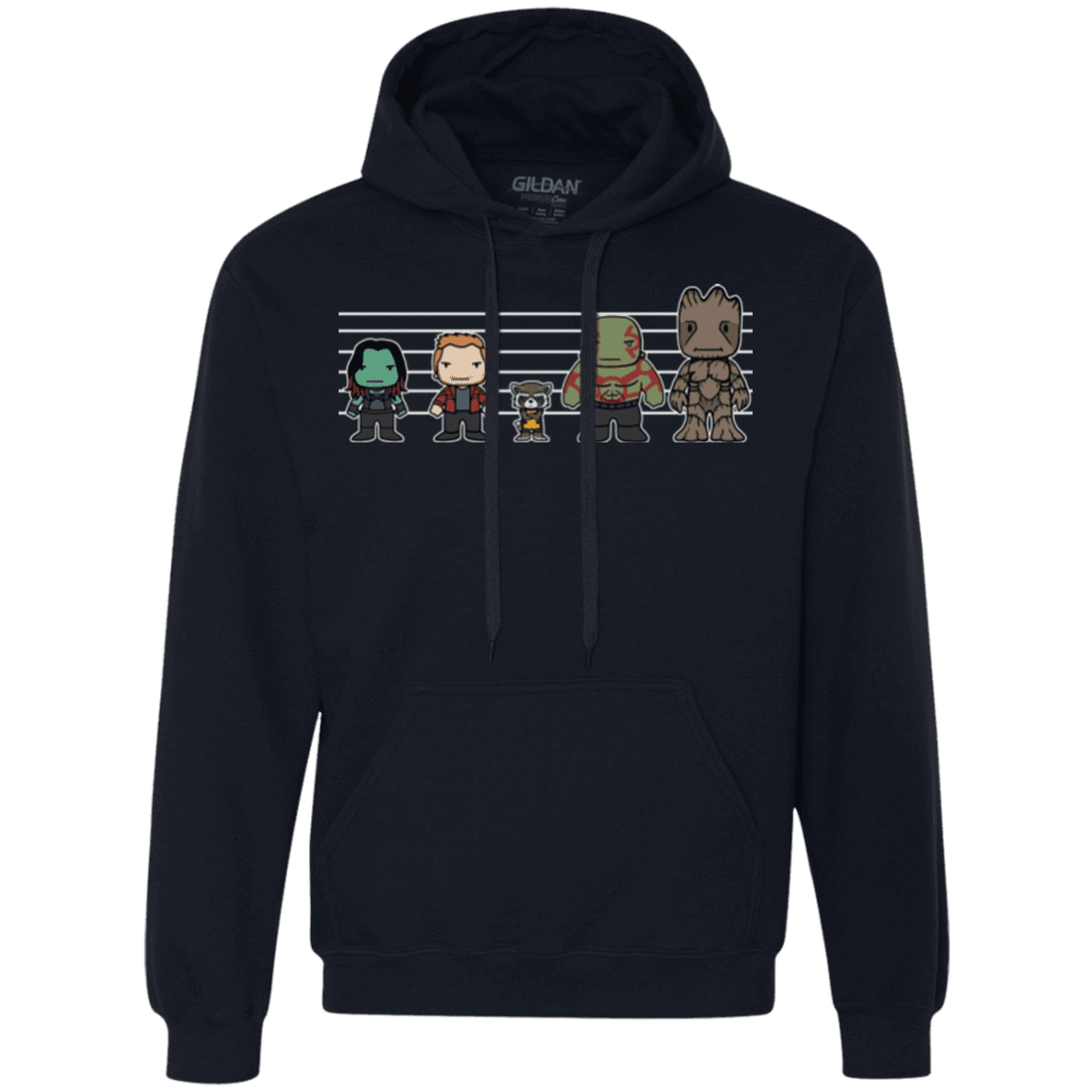 Sweatshirts Navy / Small Galactics Premium Fleece Hoodie