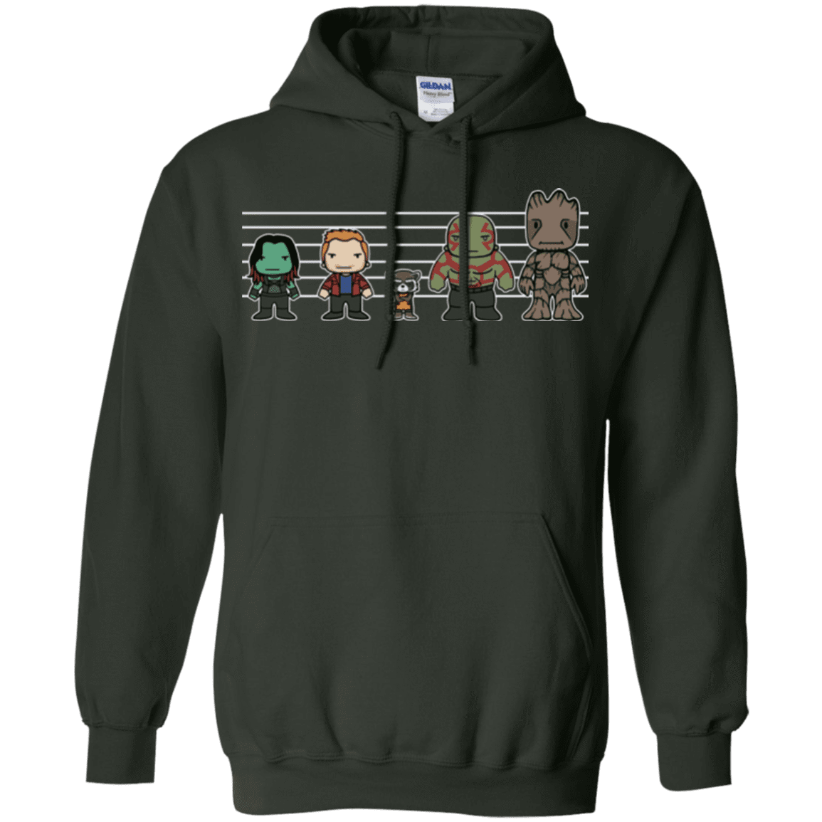 Sweatshirts Forest Green / Small Galactics Pullover Hoodie