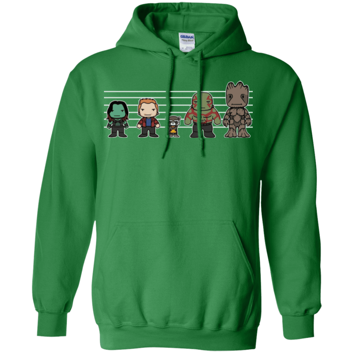 Sweatshirts Irish Green / Small Galactics Pullover Hoodie