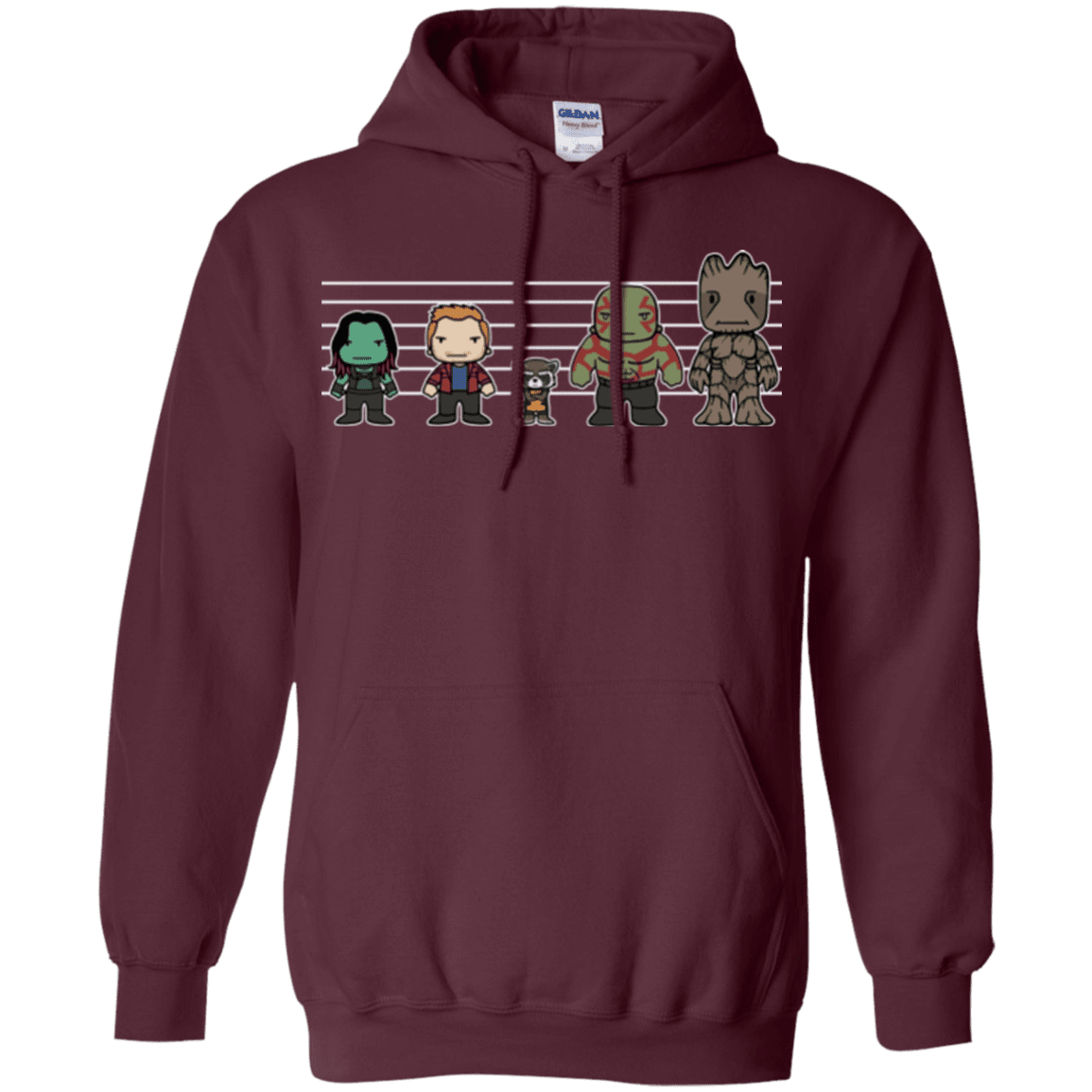 Sweatshirts Maroon / Small Galactics Pullover Hoodie