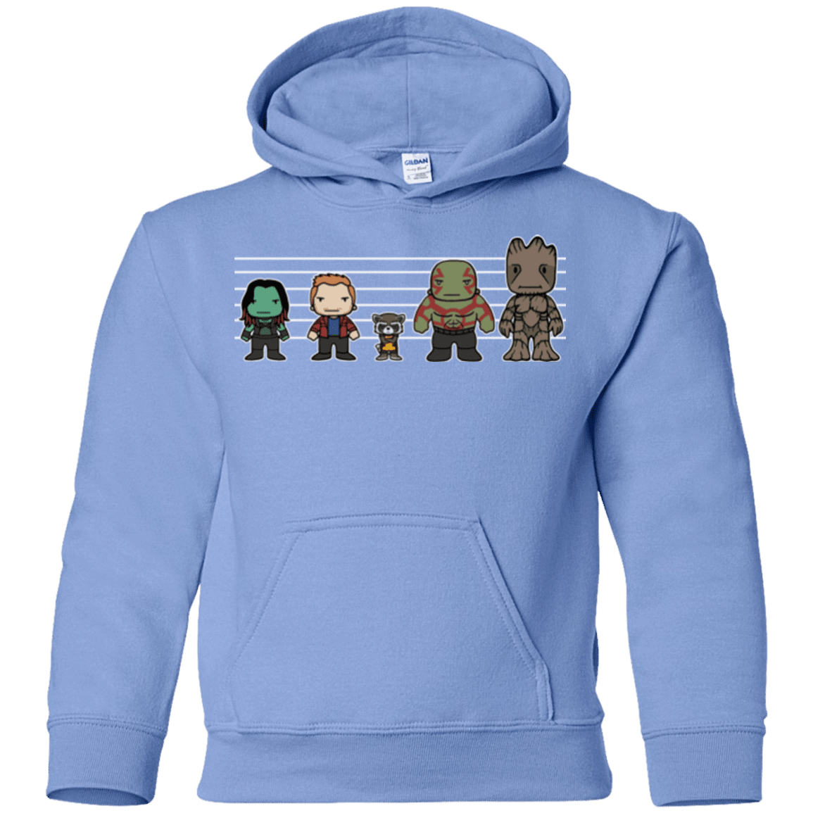 Sweatshirts Carolina Blue / YS Galactics Youth Hoodie