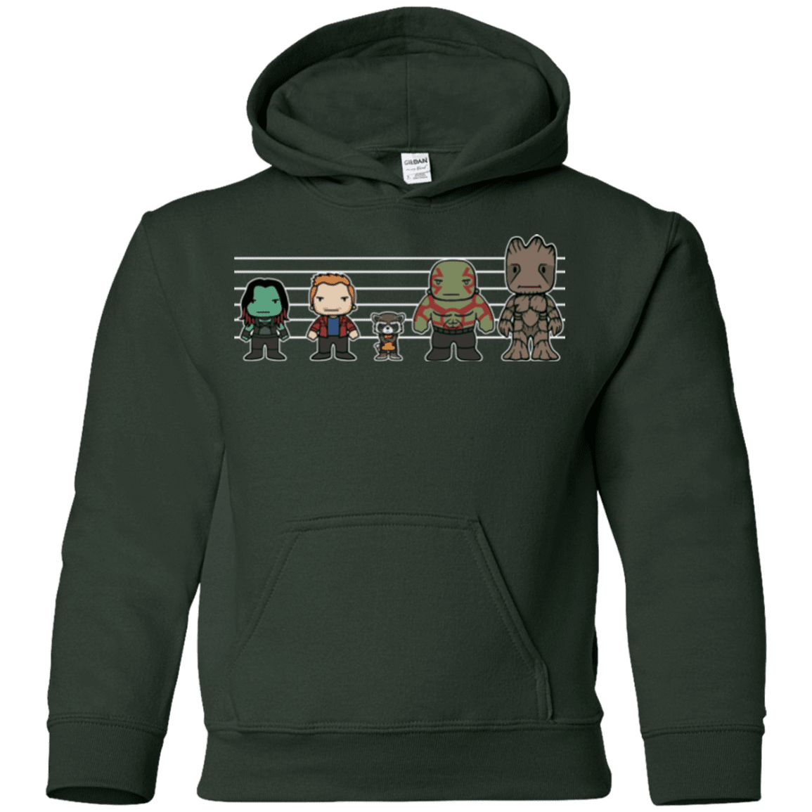 Sweatshirts Forest Green / YS Galactics Youth Hoodie