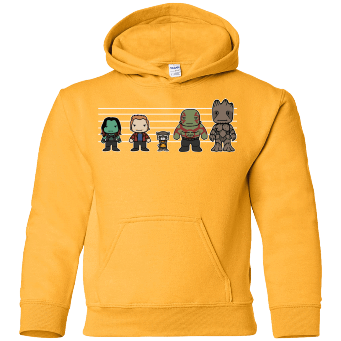 Sweatshirts Gold / YS Galactics Youth Hoodie