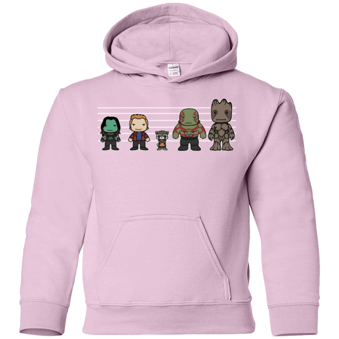 Sweatshirts Light Pink / YS Galactics Youth Hoodie