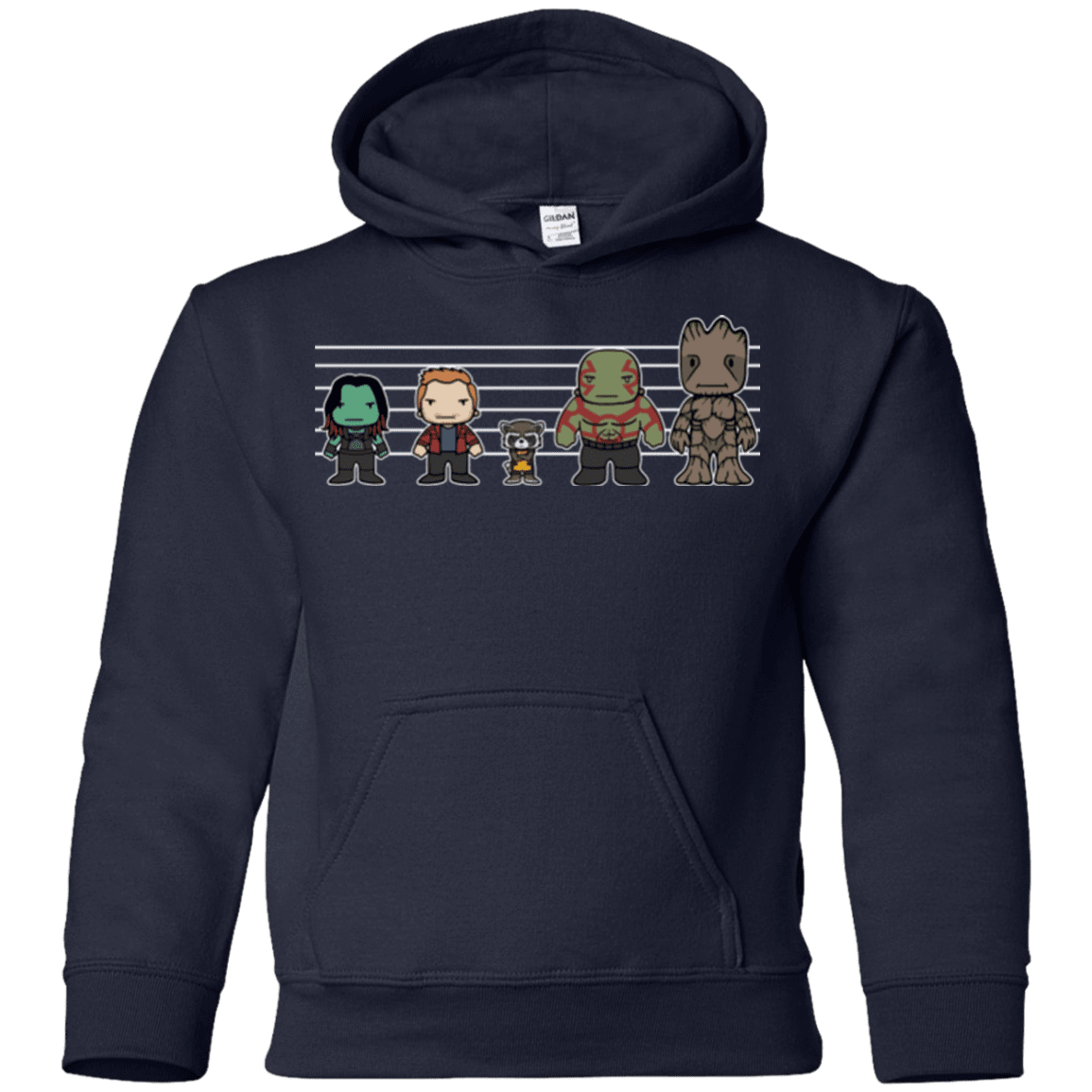 Sweatshirts Navy / YS Galactics Youth Hoodie