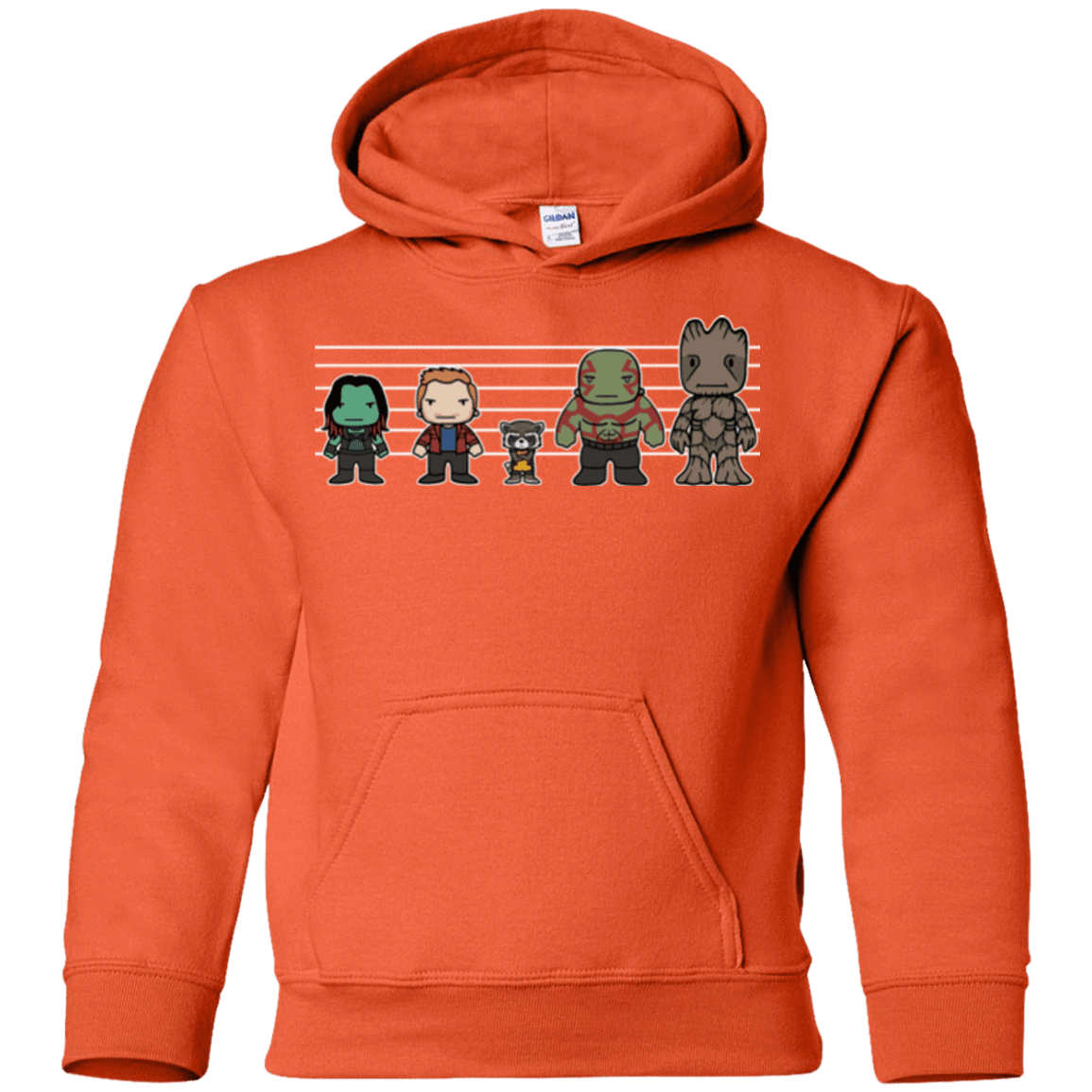 Sweatshirts Orange / YS Galactics Youth Hoodie