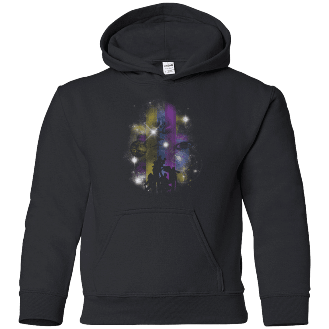 Sweatshirts Black / YS Galaxy A Holes Youth Hoodie