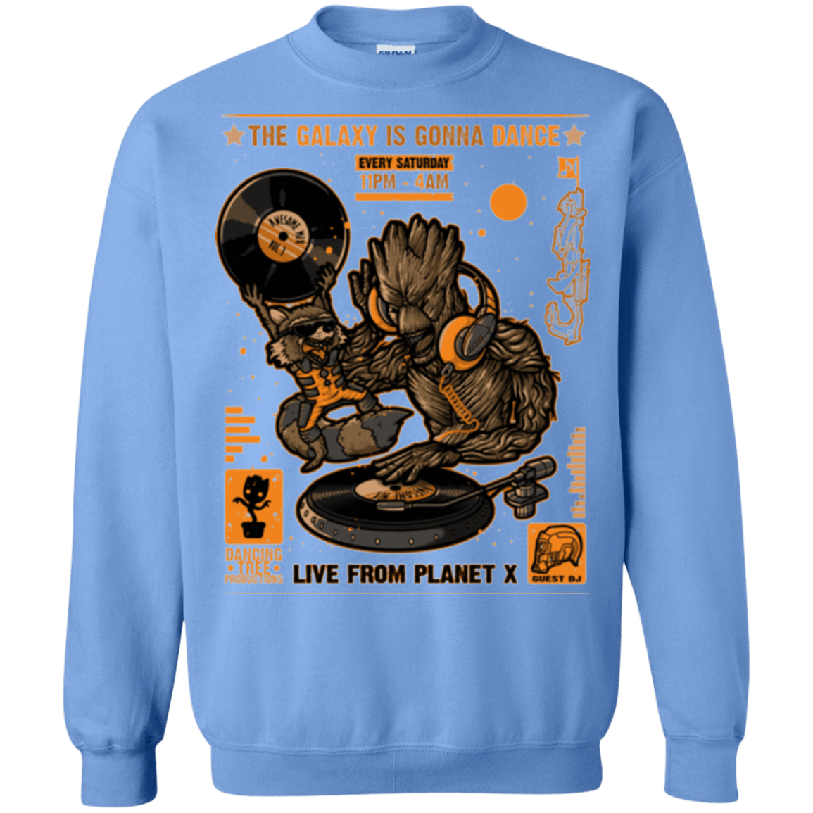 Sweatshirts Carolina Blue / Small GALAXY GIG Crewneck Sweatshirt