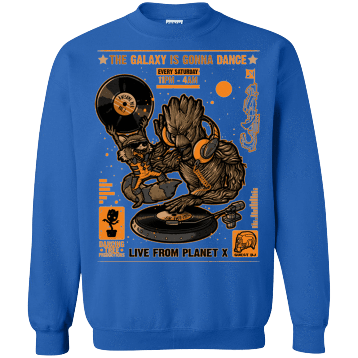 Sweatshirts Royal / Small GALAXY GIG Crewneck Sweatshirt