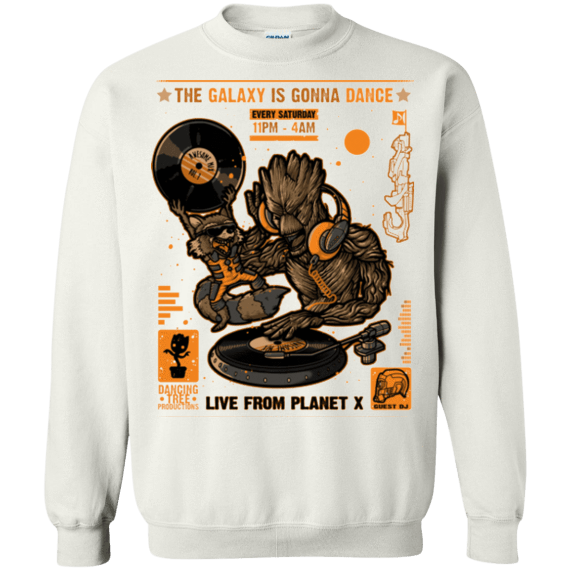 Sweatshirts White / Small GALAXY GIG Crewneck Sweatshirt