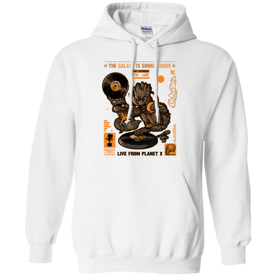 Sweatshirts White / Small GALAXY GIG Pullover Hoodie