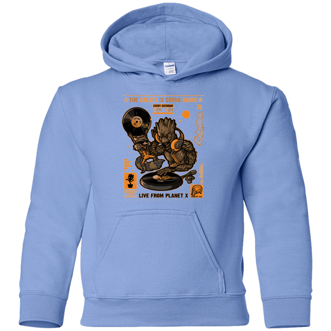 Sweatshirts Carolina Blue / YS GALAXY GIG Youth Hoodie