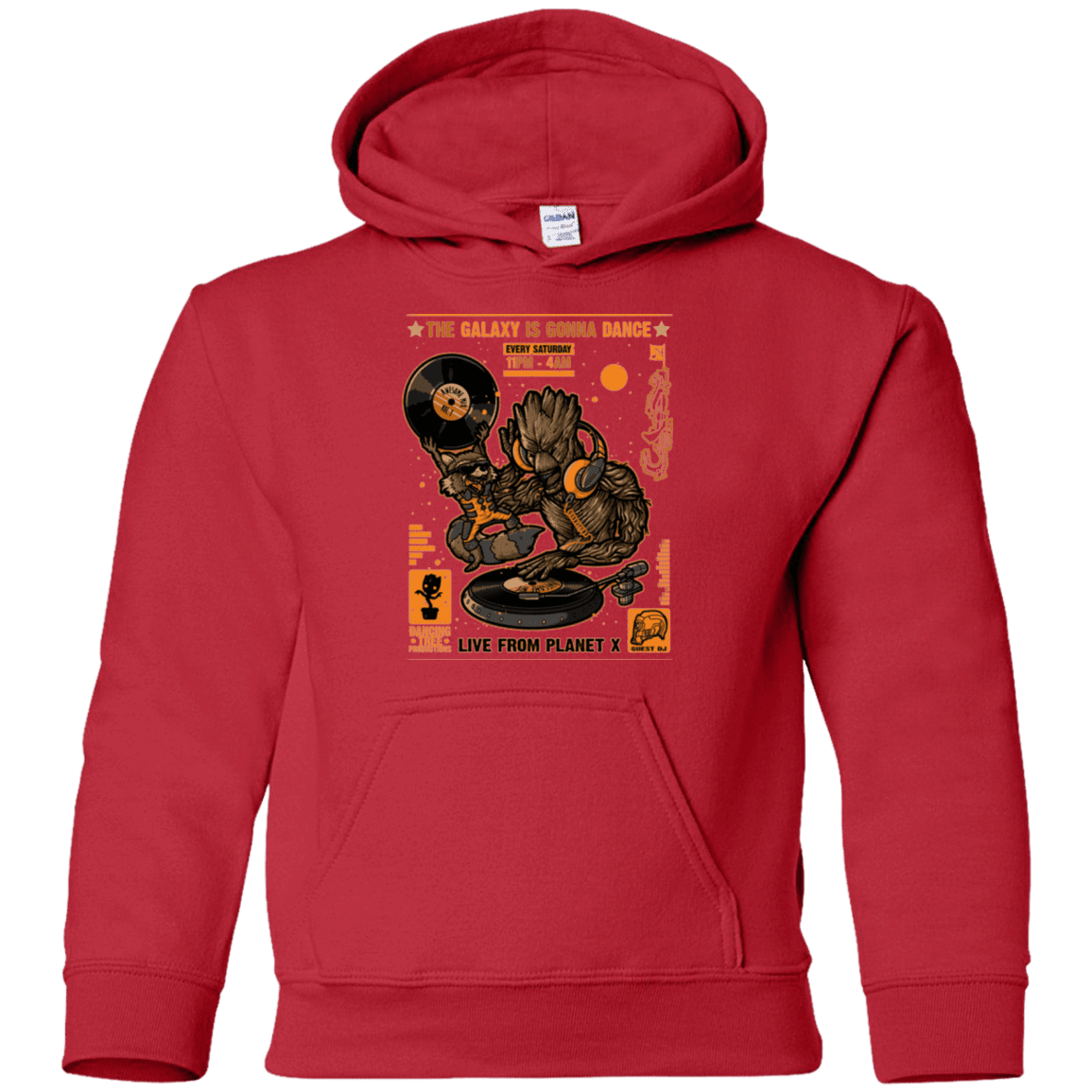 Sweatshirts Red / YS GALAXY GIG Youth Hoodie