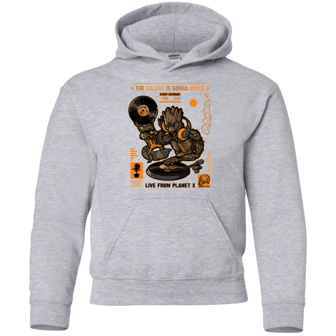 Sweatshirts Sport Grey / YS GALAXY GIG Youth Hoodie