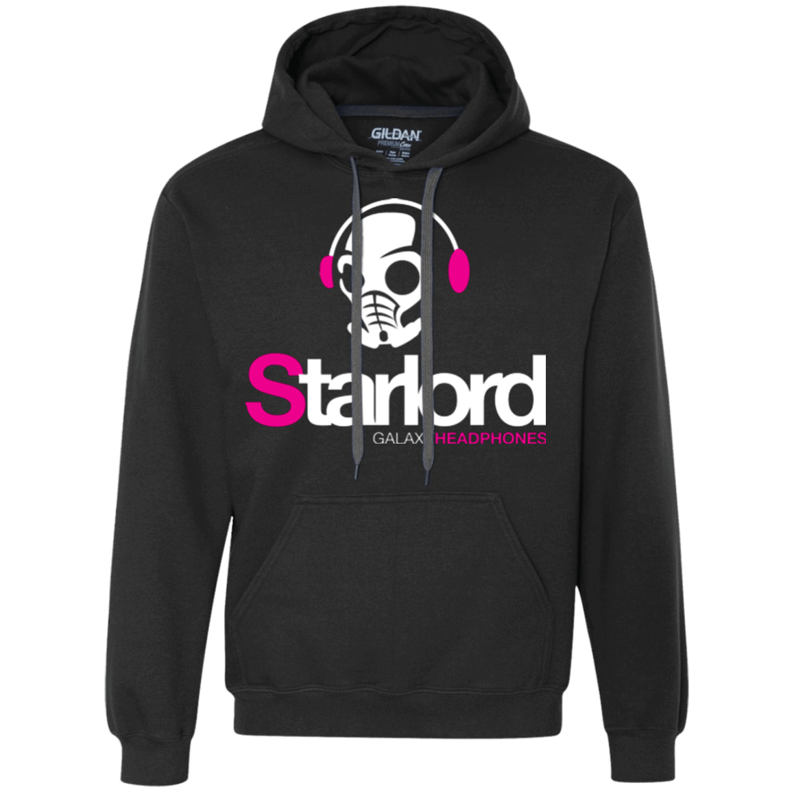 Sweatshirts Black / Small Galaxy Headphones Premium Fleece Hoodie