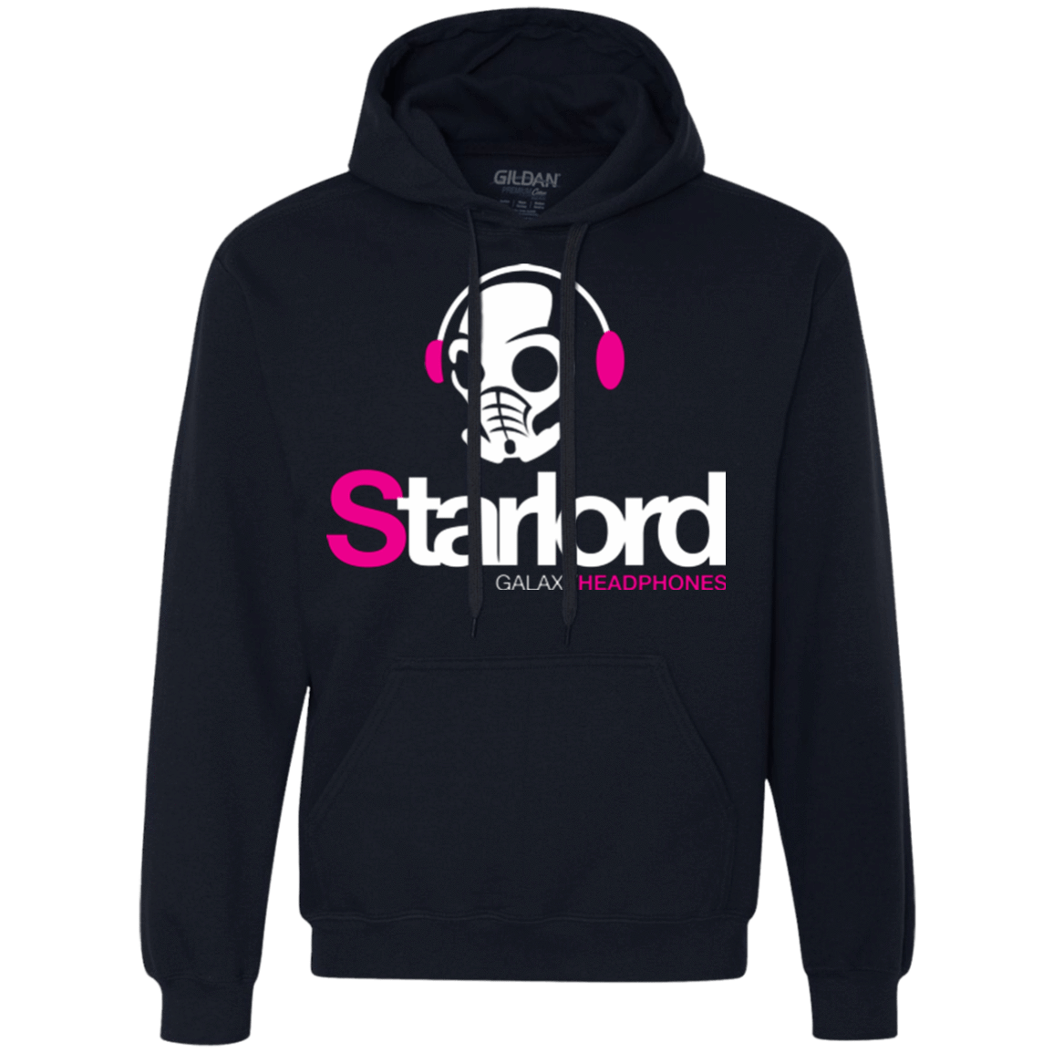 Sweatshirts Navy / Small Galaxy Headphones Premium Fleece Hoodie