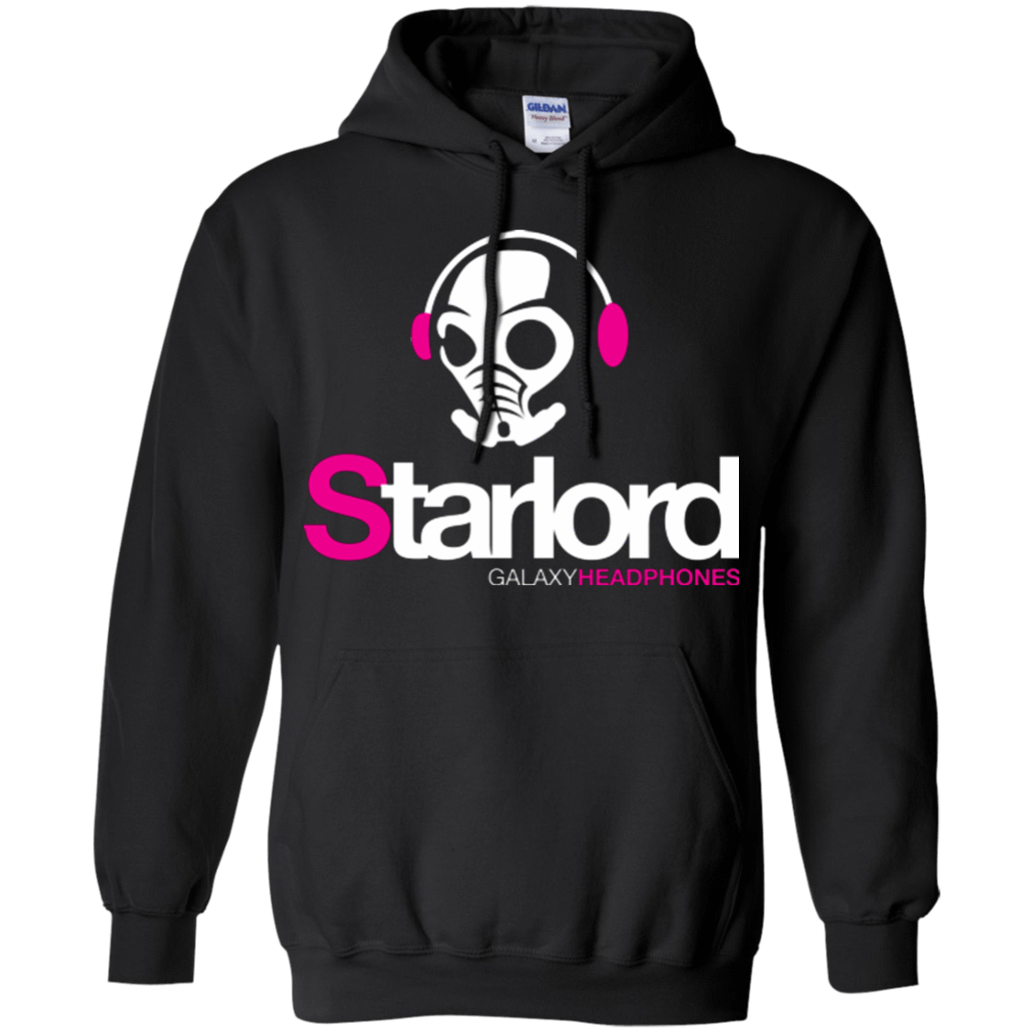 Sweatshirts Black / Small Galaxy Headphones Pullover Hoodie