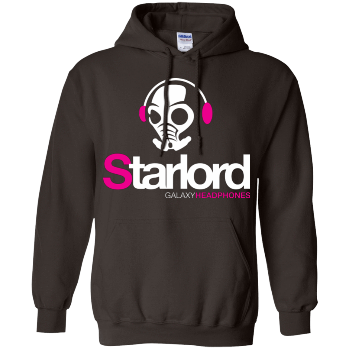 Sweatshirts Dark Chocolate / Small Galaxy Headphones Pullover Hoodie