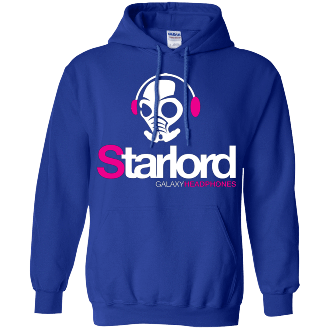 Sweatshirts Royal / Small Galaxy Headphones Pullover Hoodie