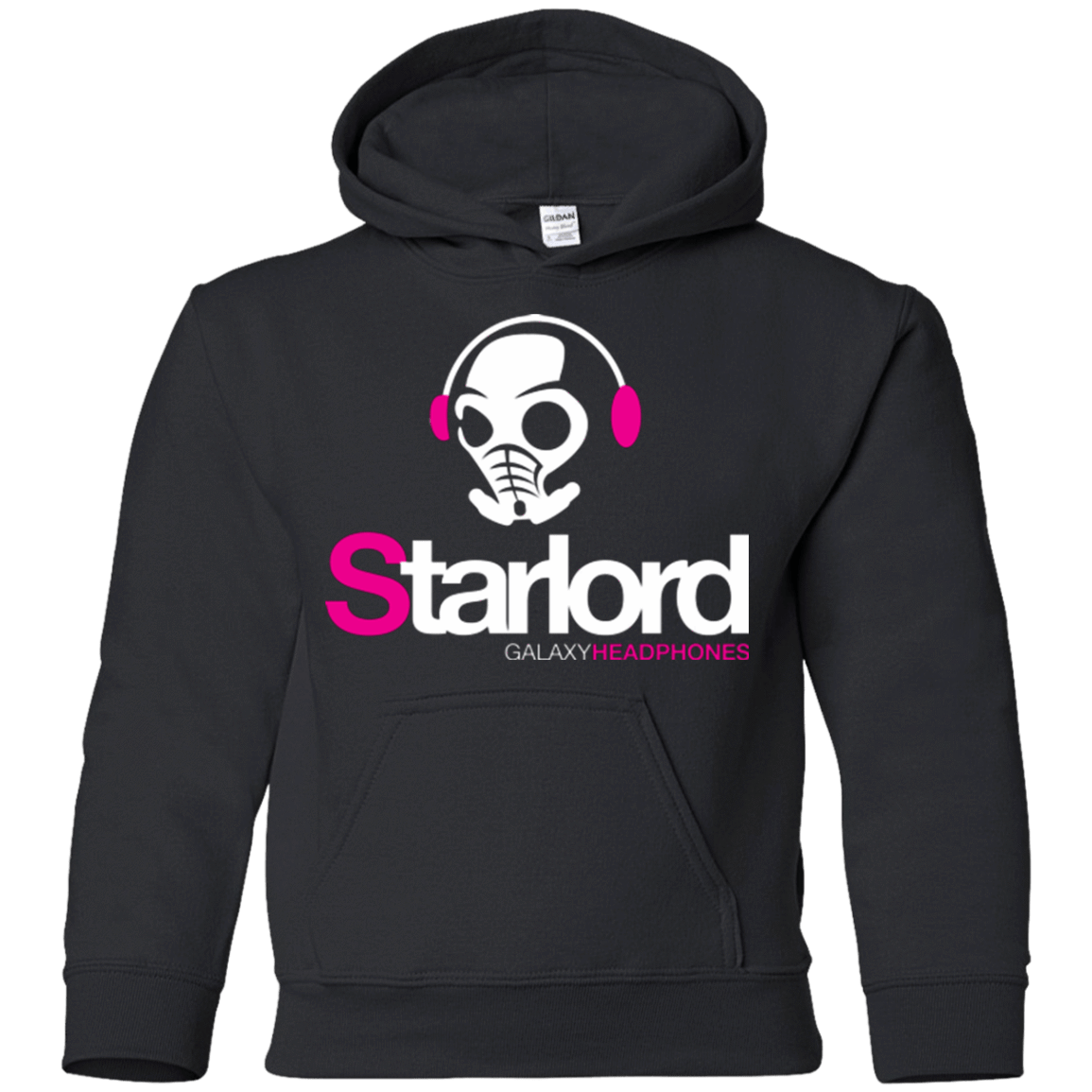 Sweatshirts Black / YS Galaxy Headphones Youth Hoodie