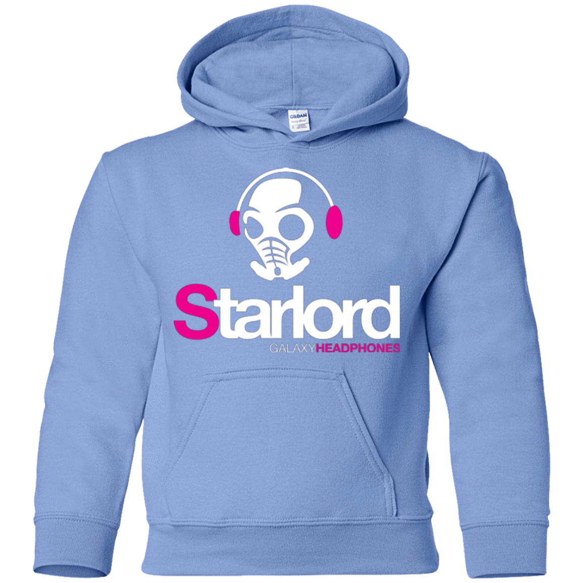 Sweatshirts Carolina Blue / YS Galaxy Headphones Youth Hoodie