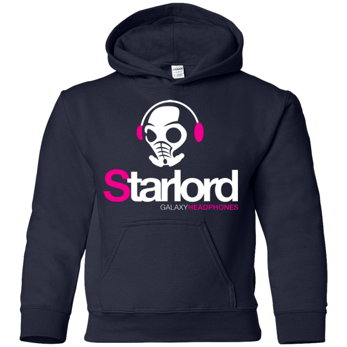 Sweatshirts Navy / YS Galaxy Headphones Youth Hoodie