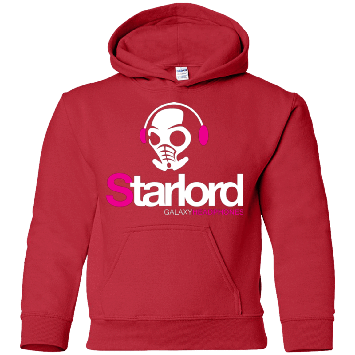 Sweatshirts Red / YS Galaxy Headphones Youth Hoodie