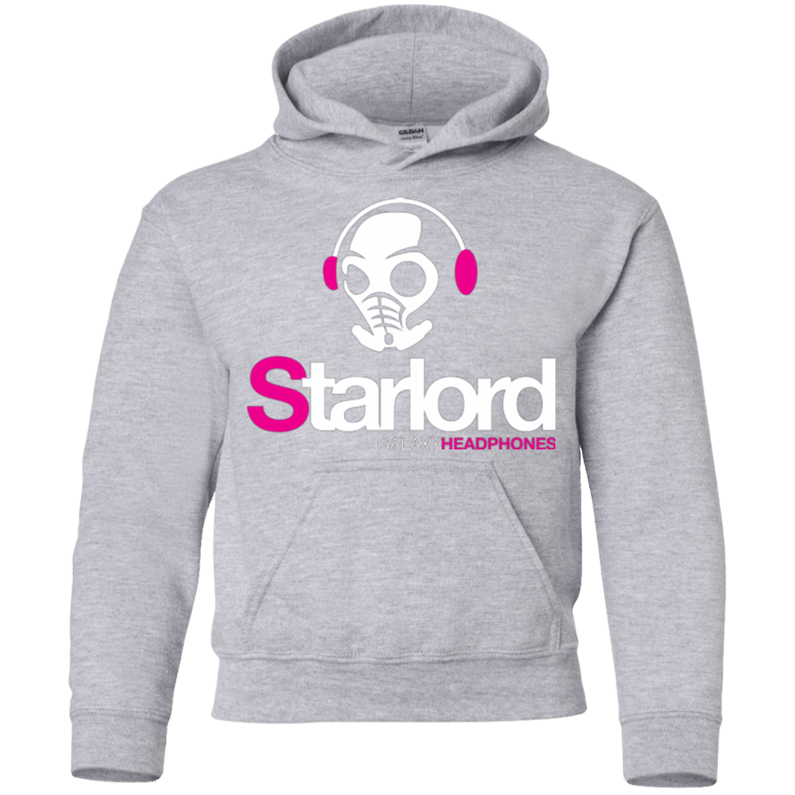 Sweatshirts Sport Grey / YS Galaxy Headphones Youth Hoodie