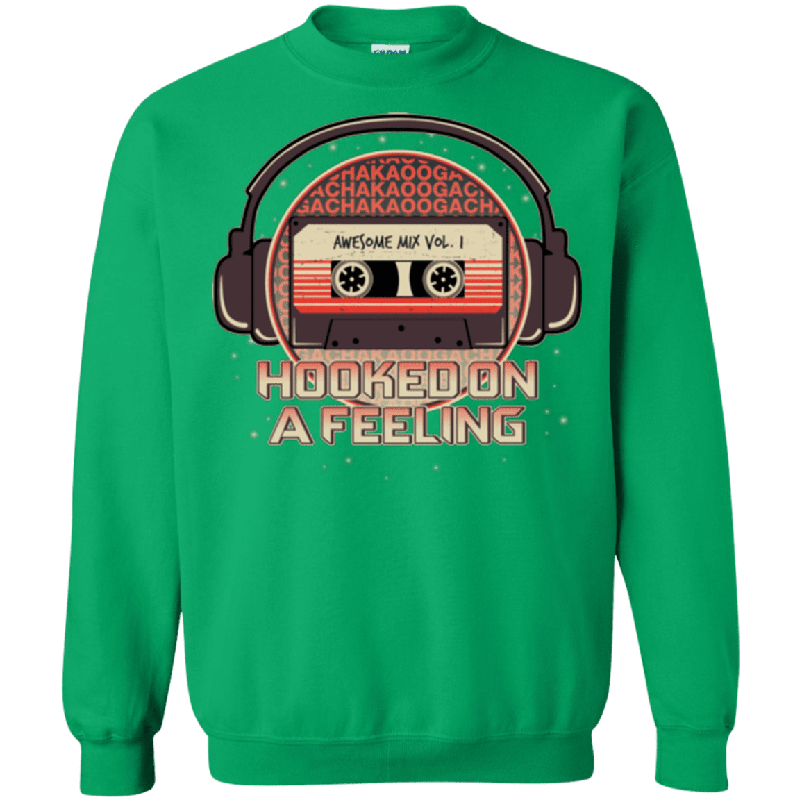 Sweatshirts Irish Green / Small Galaxy Mix Crewneck Sweatshirt