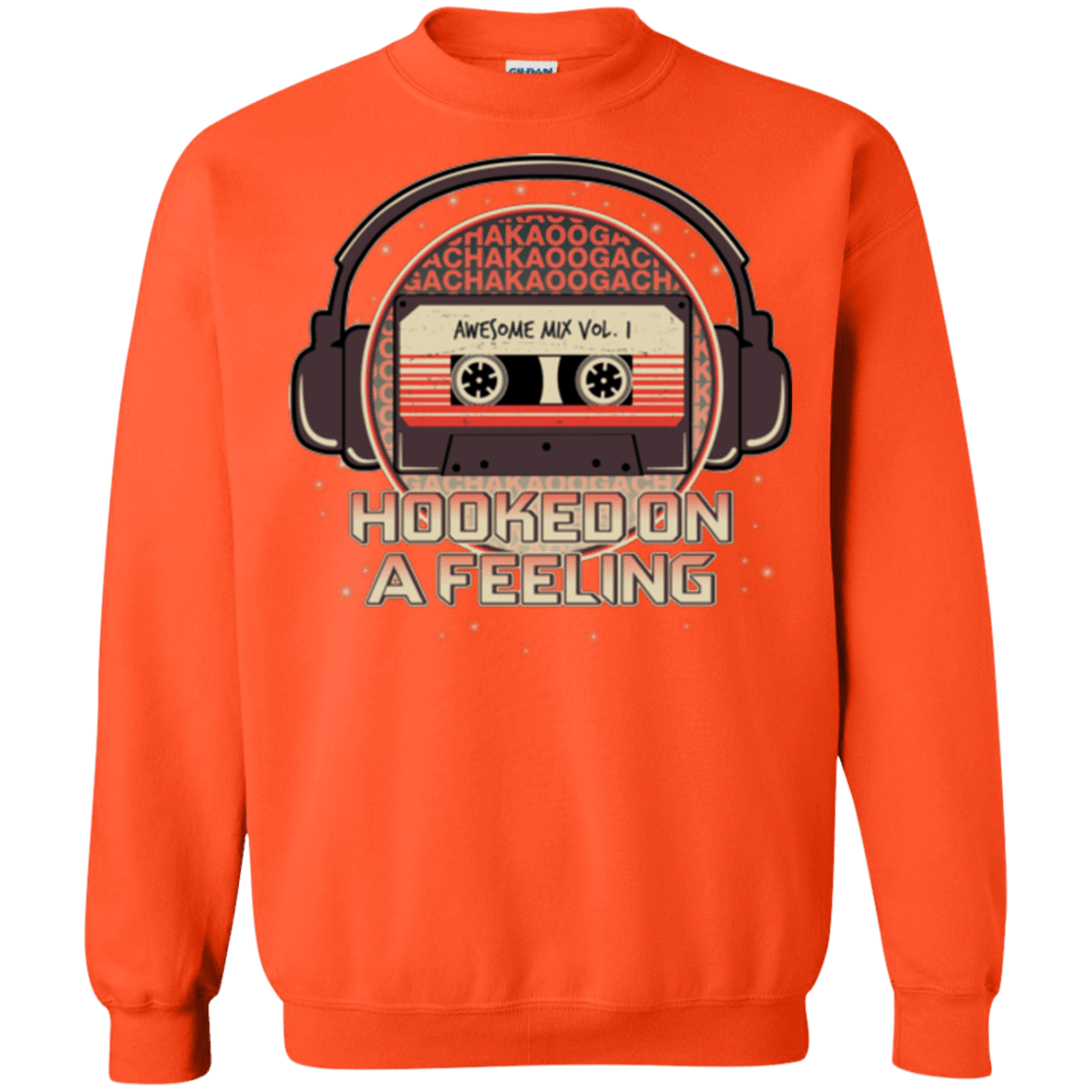 Sweatshirts Orange / Small Galaxy Mix Crewneck Sweatshirt