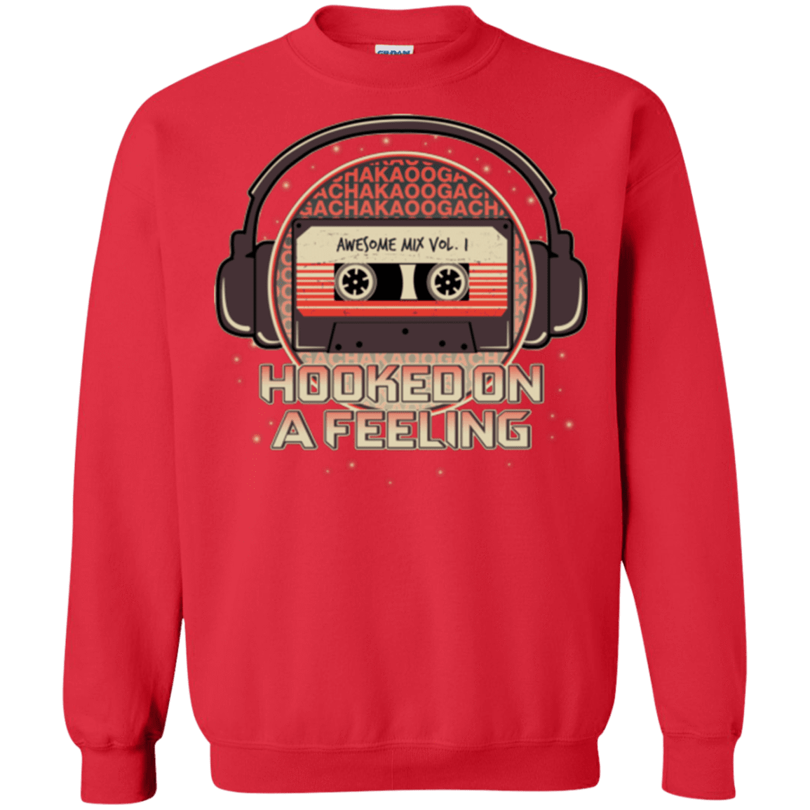 Sweatshirts Red / Small Galaxy Mix Crewneck Sweatshirt