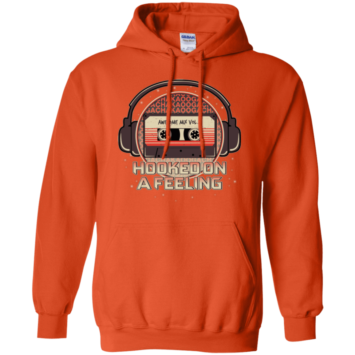 Sweatshirts Orange / Small Galaxy Mix Pullover Hoodie