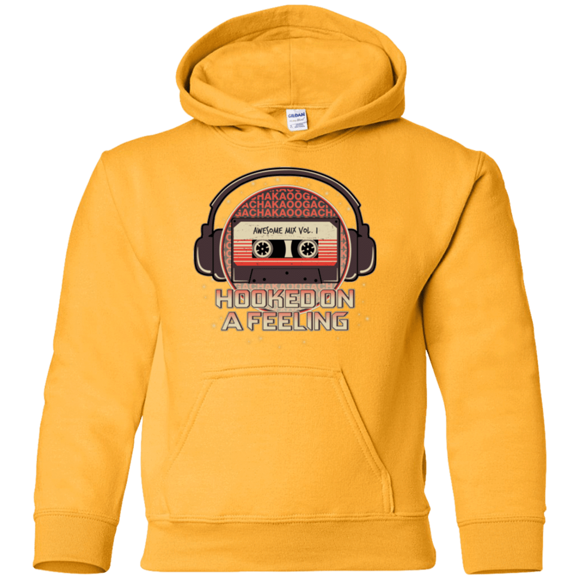 Sweatshirts Gold / YS Galaxy Mix Youth Hoodie