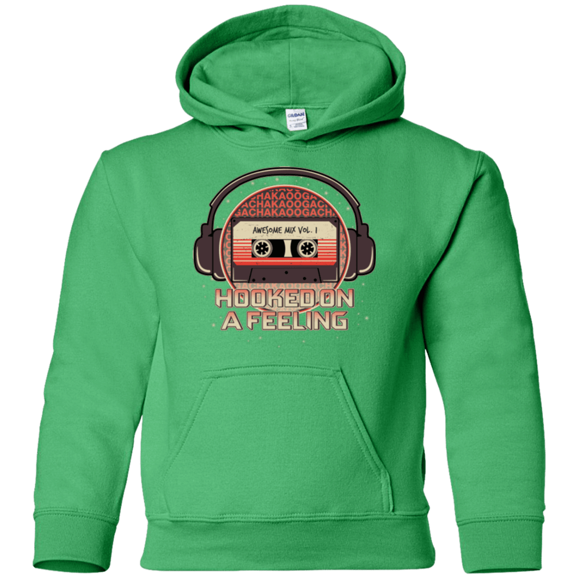 Sweatshirts Irish Green / YS Galaxy Mix Youth Hoodie