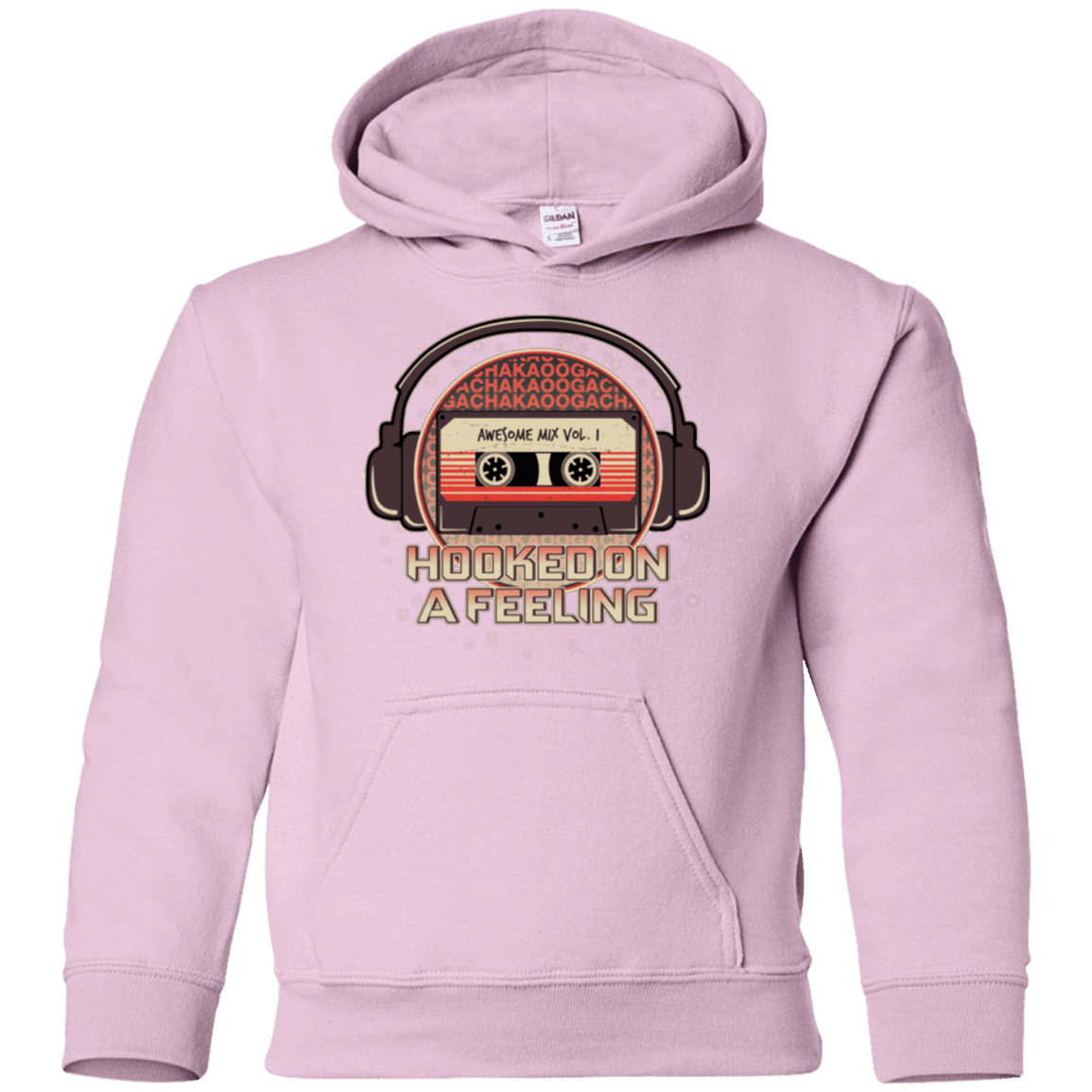 Sweatshirts Light Pink / YS Galaxy Mix Youth Hoodie