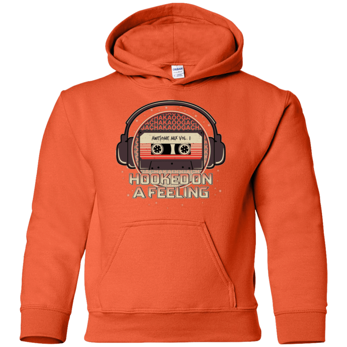 Sweatshirts Orange / YS Galaxy Mix Youth Hoodie