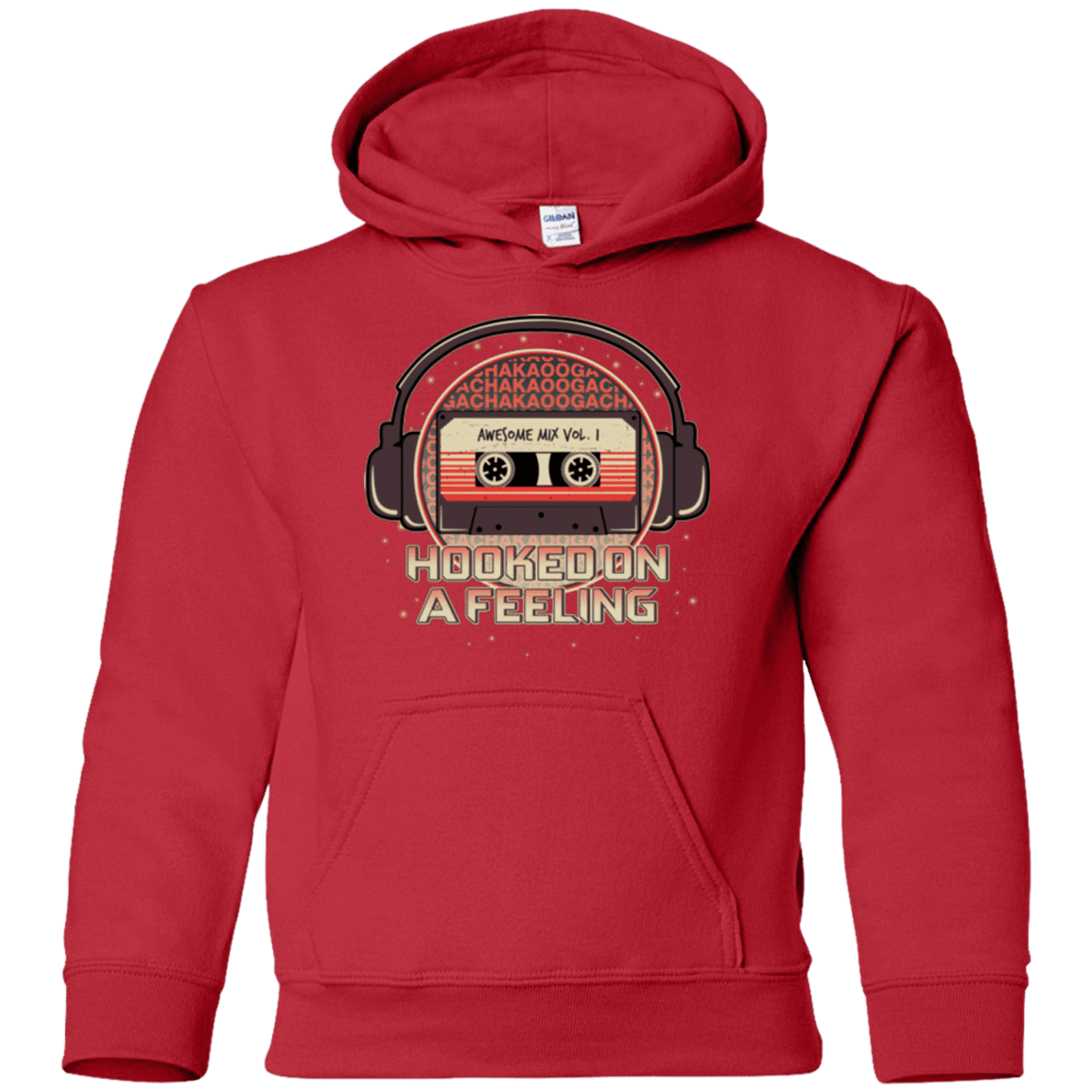 Sweatshirts Red / YS Galaxy Mix Youth Hoodie