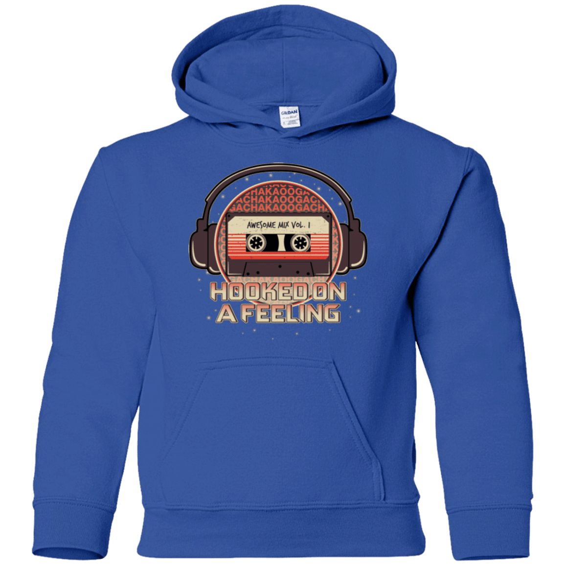 Sweatshirts Royal / YS Galaxy Mix Youth Hoodie