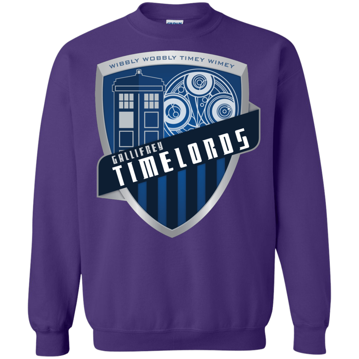Sweatshirts Purple / S Gallifrey Timelords Crewneck Sweatshirt