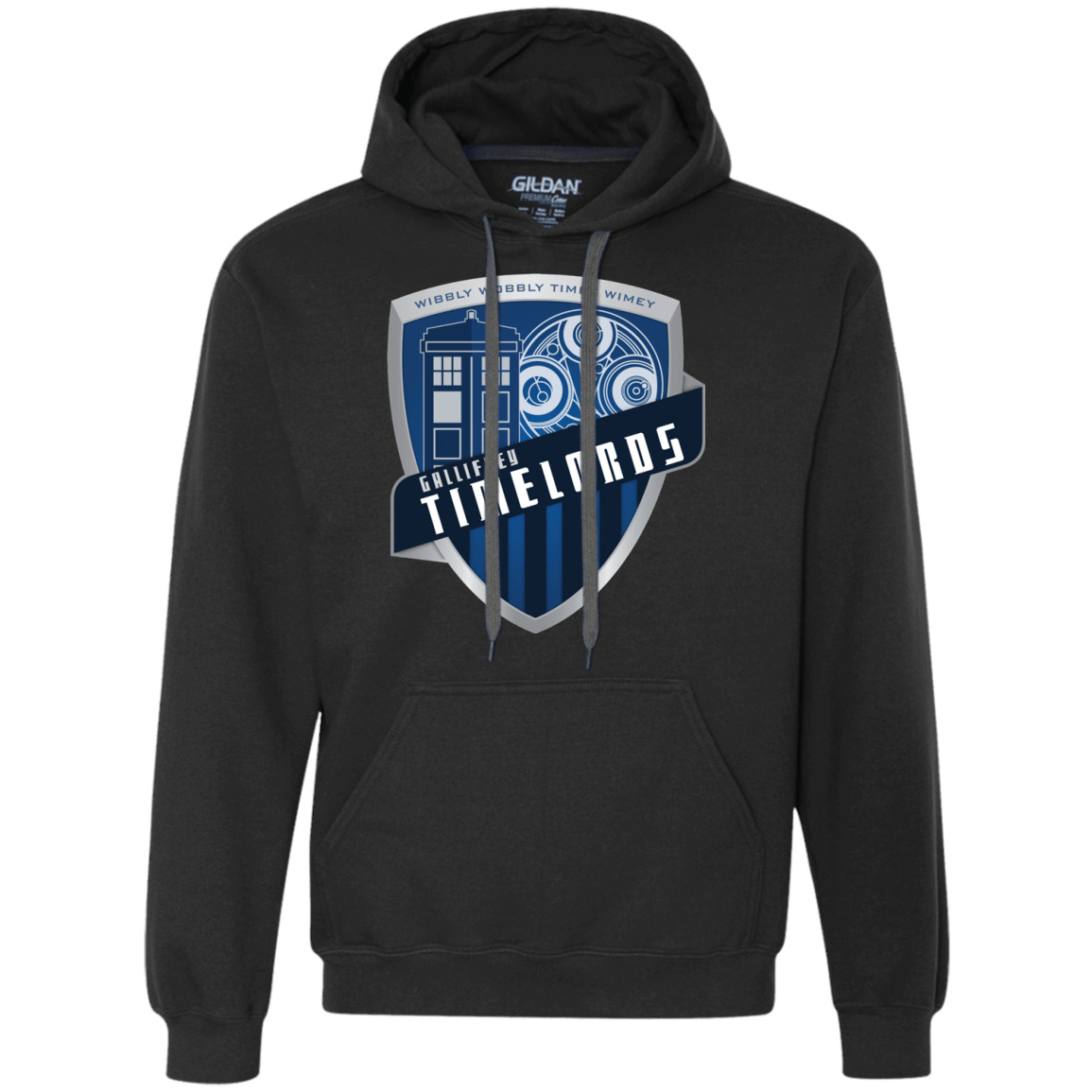 Sweatshirts Black / S Gallifrey Timelords Premium Fleece Hoodie