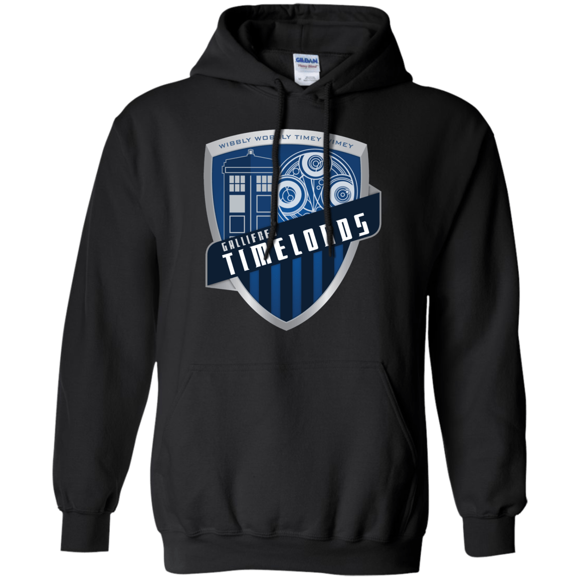 Sweatshirts Black / S Gallifrey Timelords Pullover Hoodie