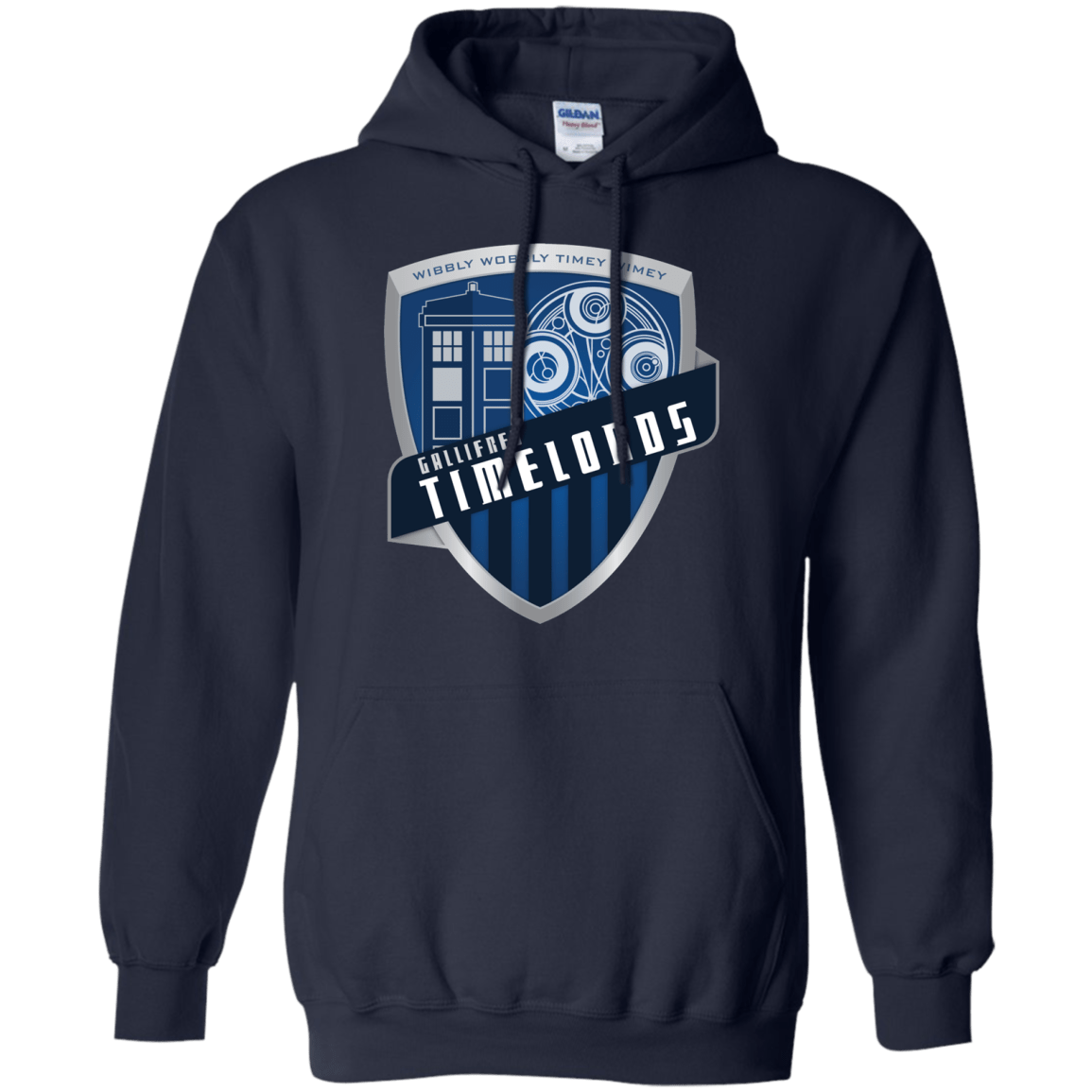 Sweatshirts Navy / S Gallifrey Timelords Pullover Hoodie