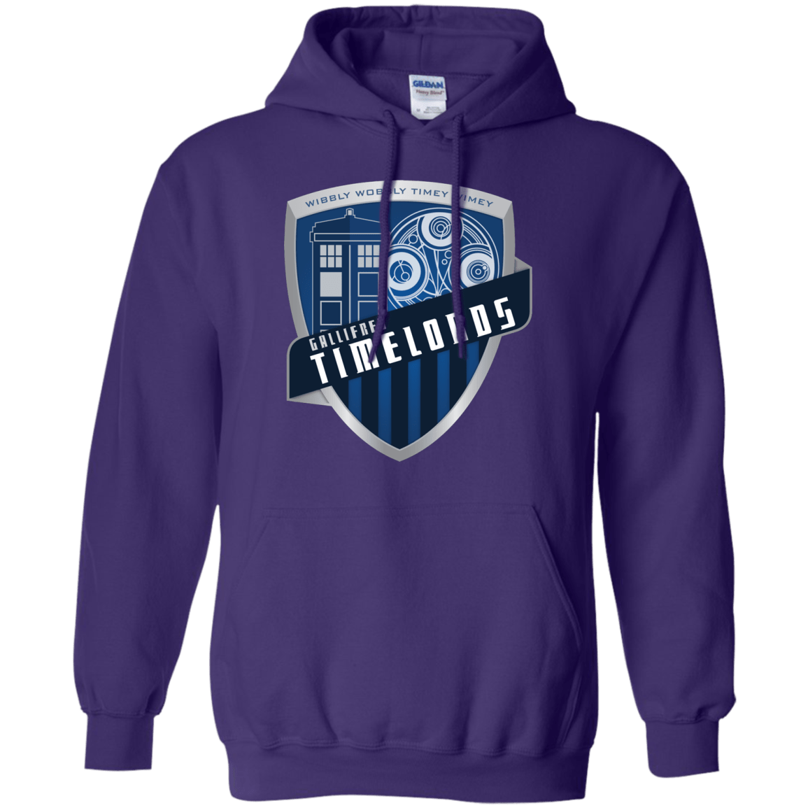 Sweatshirts Purple / S Gallifrey Timelords Pullover Hoodie