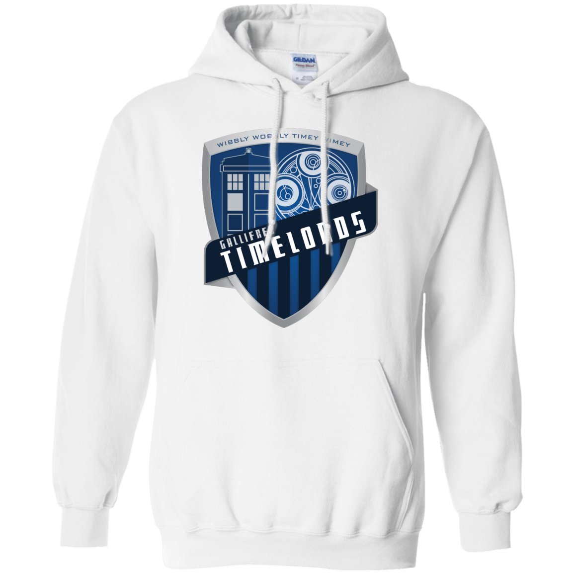 Sweatshirts White / S Gallifrey Timelords Pullover Hoodie