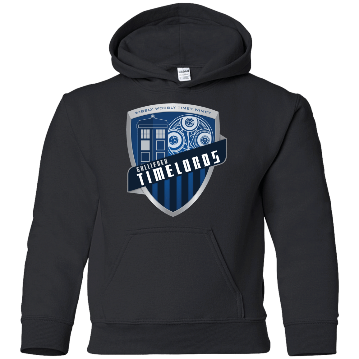 Sweatshirts Black / YS Gallifrey Timelords Youth Hoodie