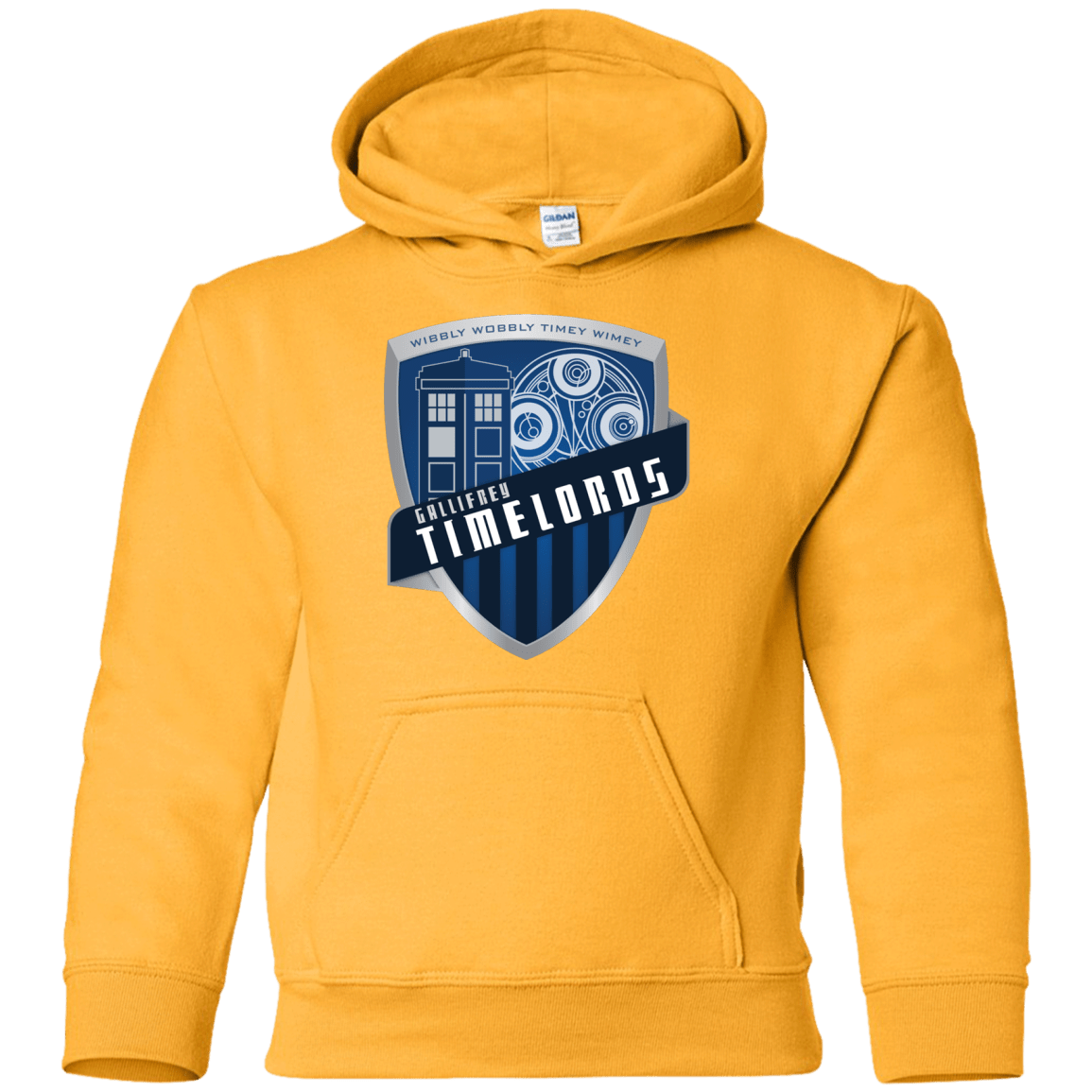 Sweatshirts Gold / YS Gallifrey Timelords Youth Hoodie