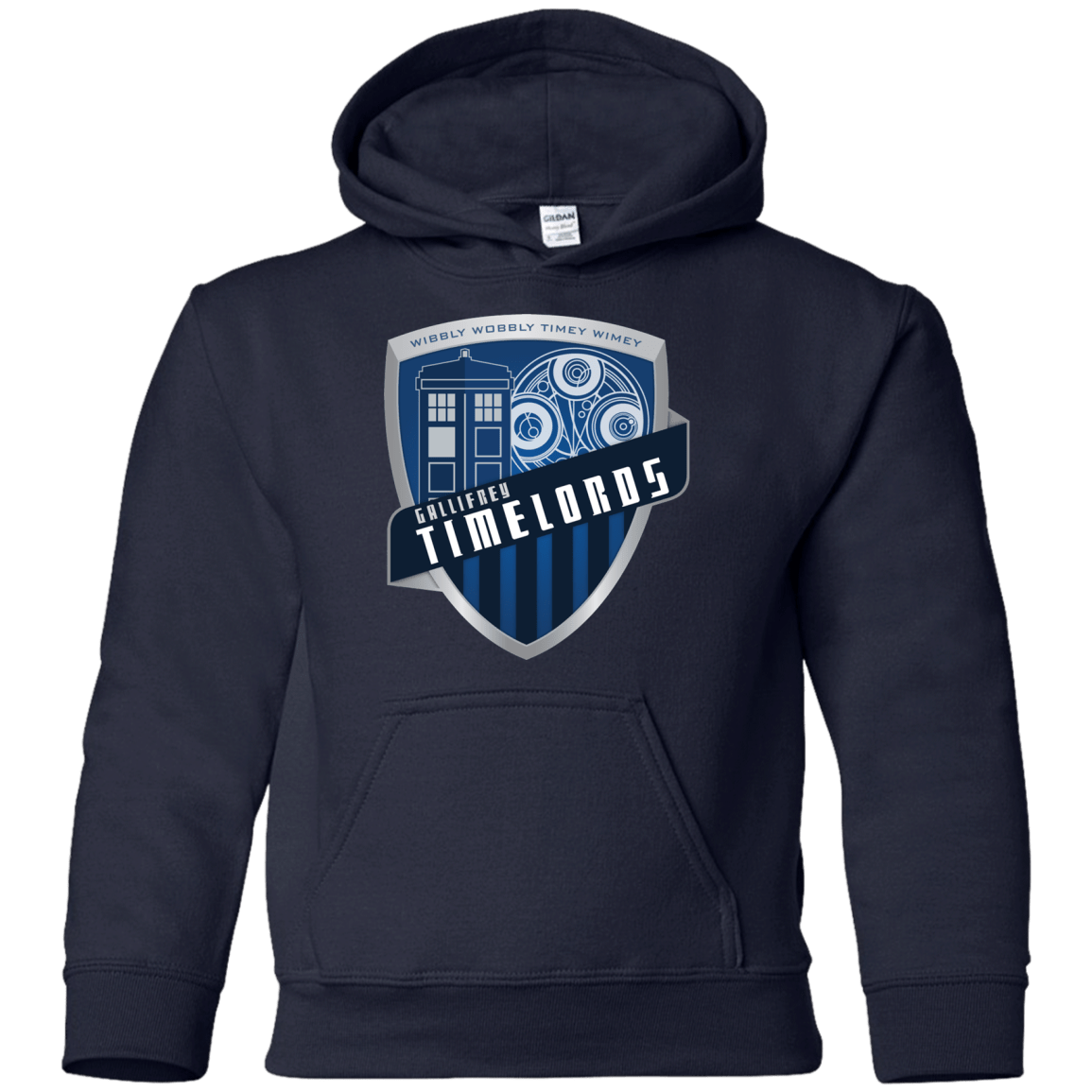Sweatshirts Navy / YS Gallifrey Timelords Youth Hoodie