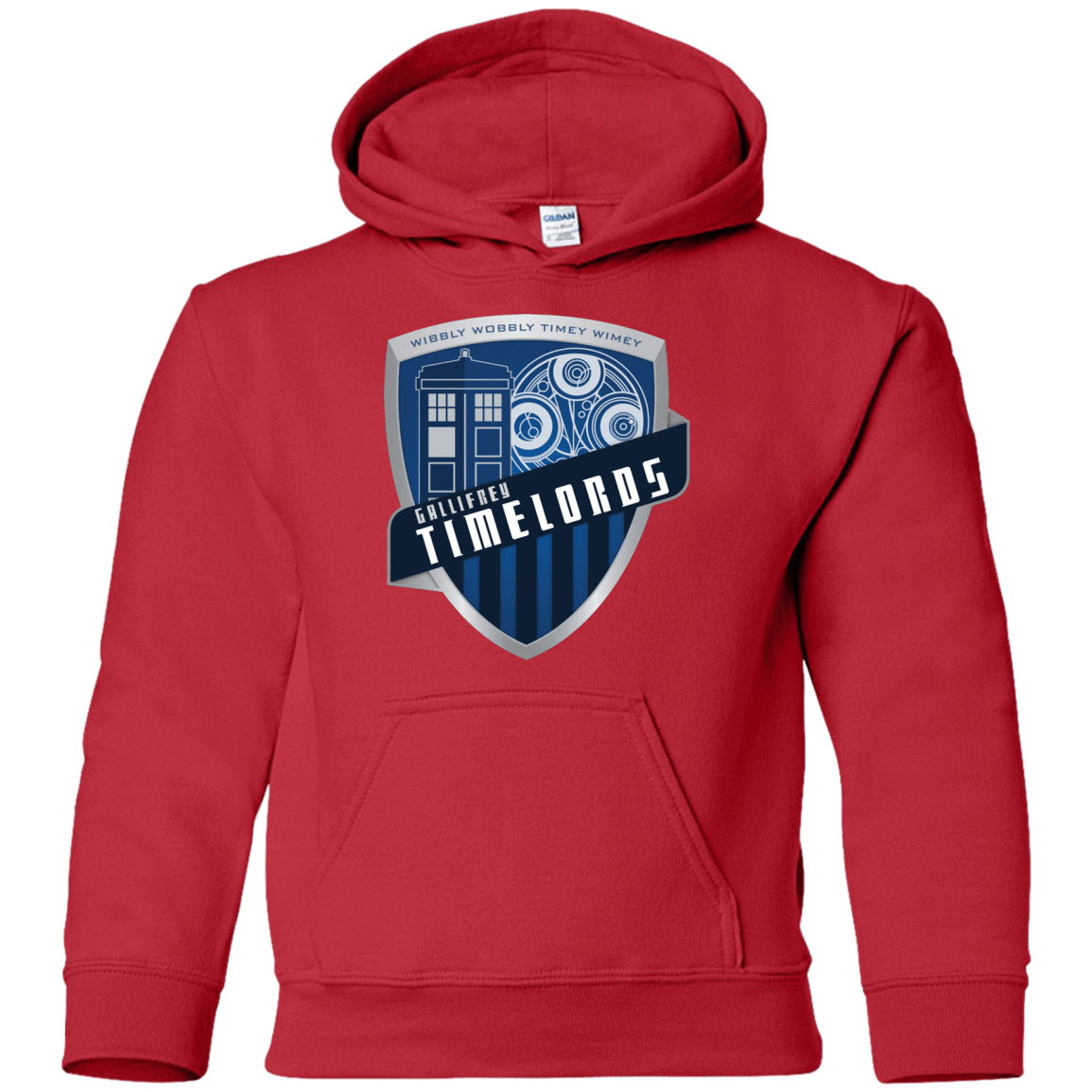 Sweatshirts Red / YS Gallifrey Timelords Youth Hoodie